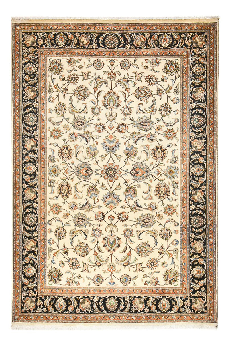 Maschad Teppich 198x289cm - Perserteppich - beige