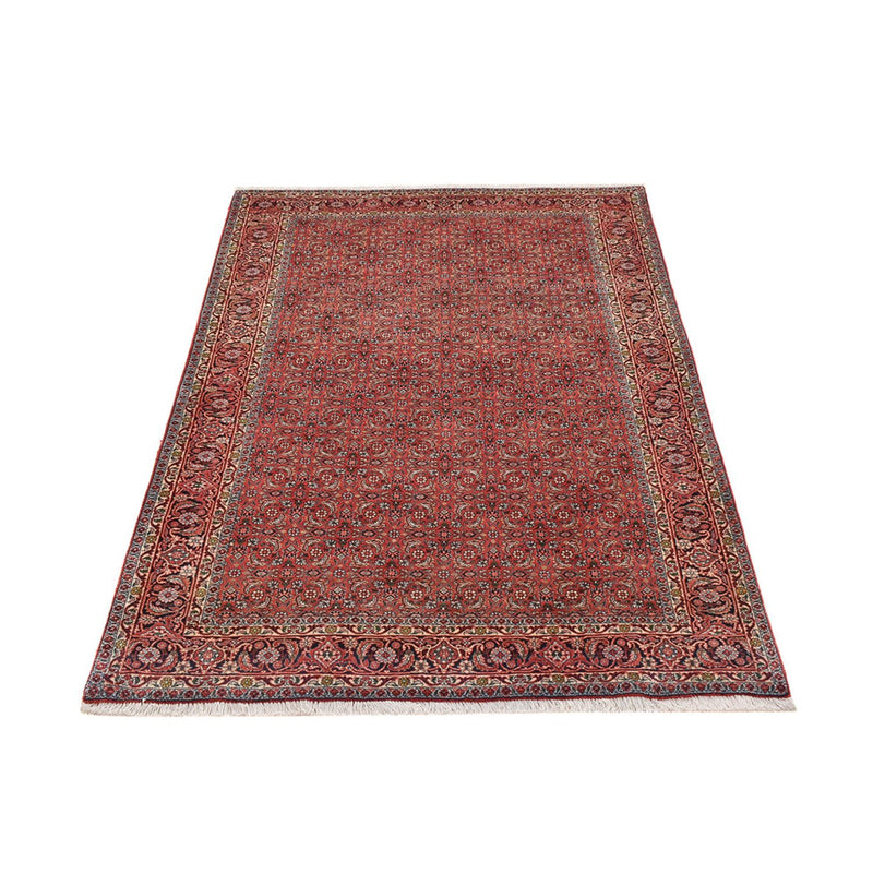 Bidjar - Zanjan Teppich 132x195cm - Perserteppich - dunkelrot