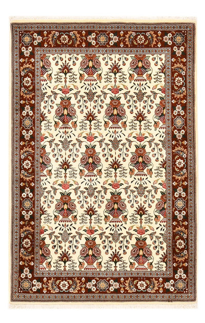 Sarough Teppich 106x165cm - Perserteppich - beige