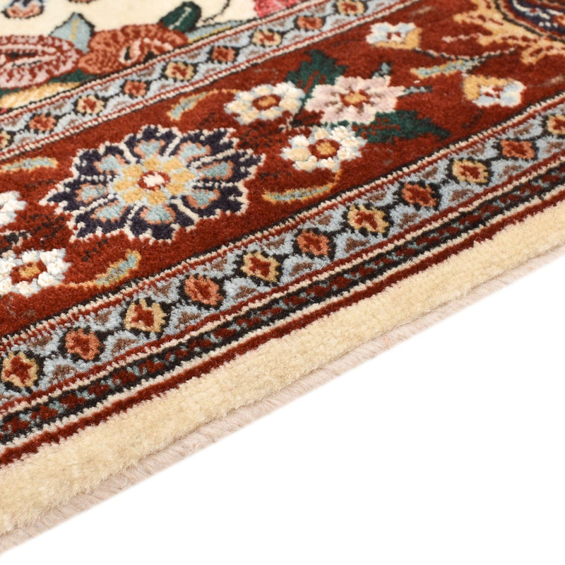 Sarough Teppich 106x165cm - Perserteppich - beige