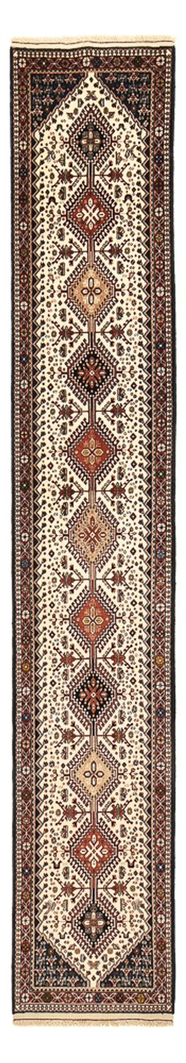 Yalameh Teppich 70x390cm - Perserteppich - hellbeige