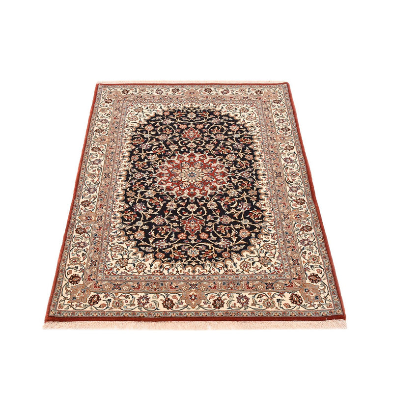 Ilam Teppich 103x154cm - Perserteppich - dunkelblau