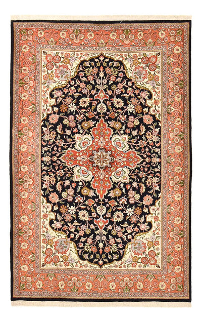 Ilam Teppich 140x227cm - Perserteppich - dunkelblau