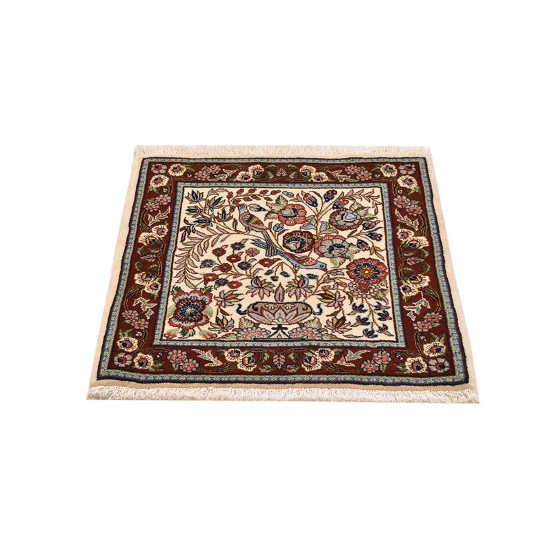 Sarough Teppich 60x64cm - Perserteppich - mehrfarbig