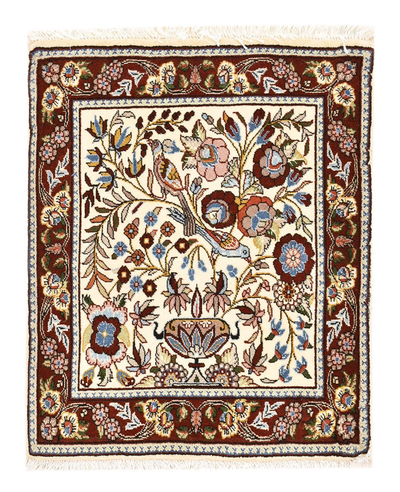 Sarough Teppich 58x64cm - Perserteppich - mehrfarbig