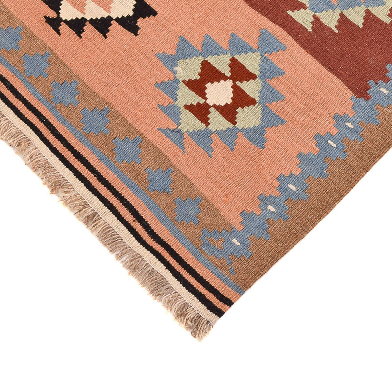 Kelim Fars Teppich 100x150cm - mehrfarbig