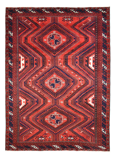 Hamadan Teppich 235x320cm - Perserteppich - rot