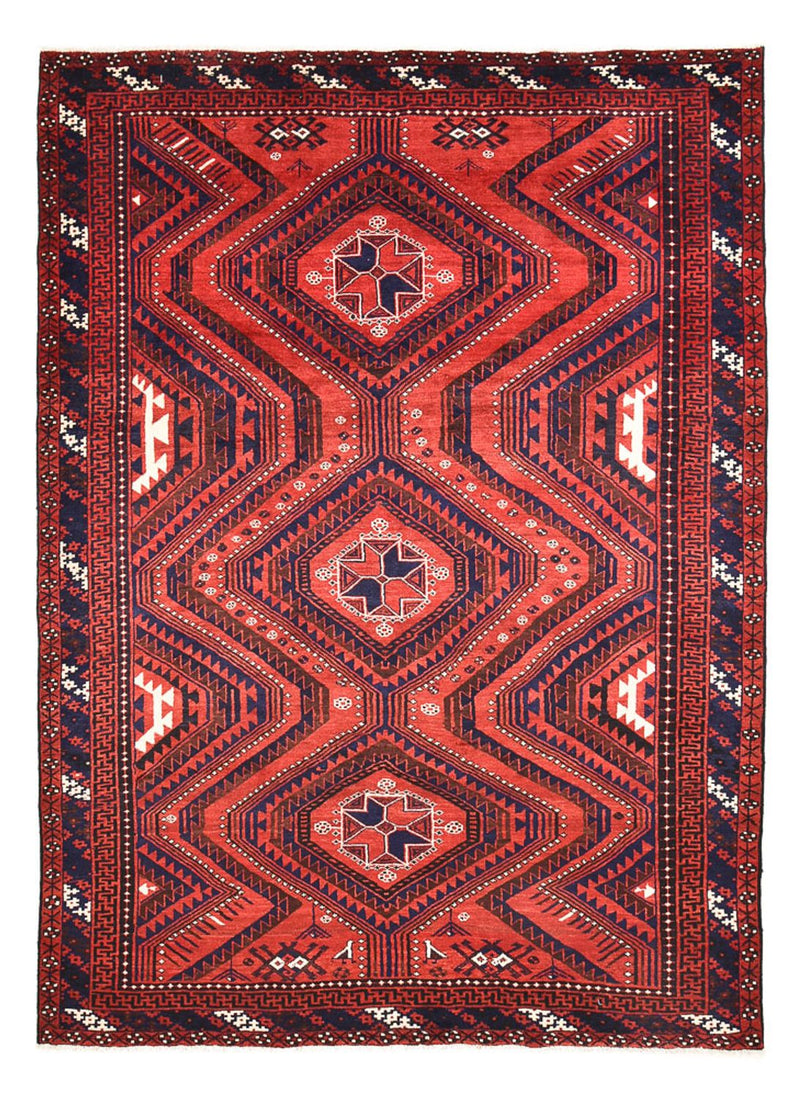 Hamadan Teppich 235x320cm - Perserteppich - rot