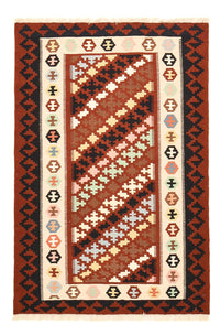 Kelim Fars Teppich 100x150cm - mehrfarbig – product image