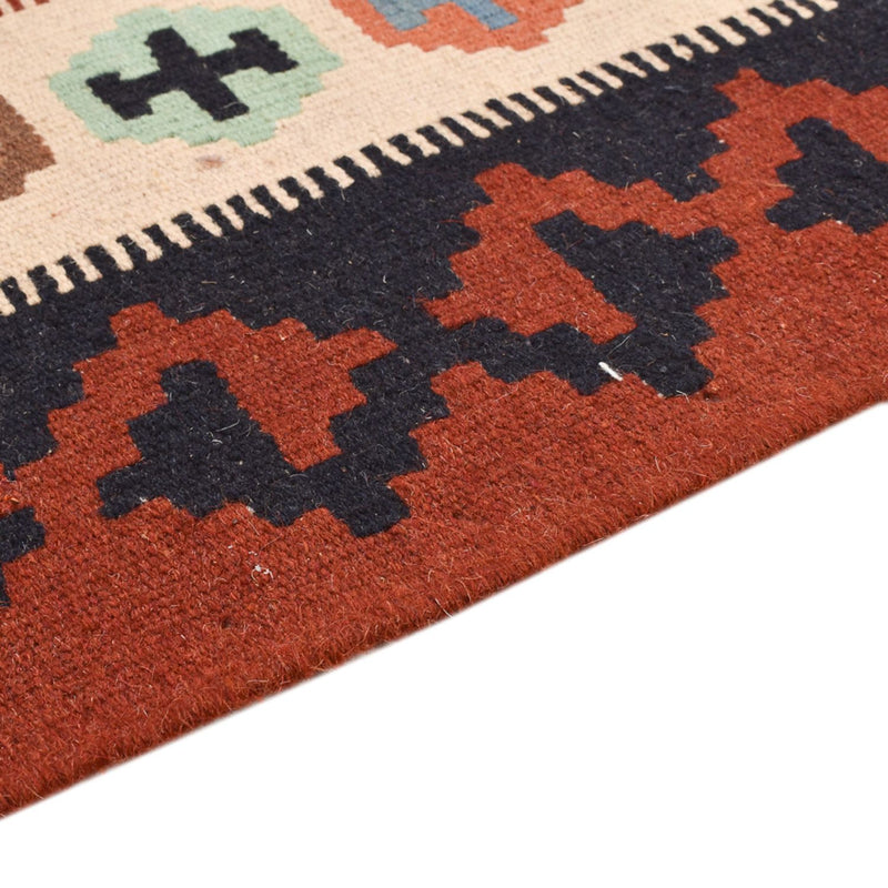 Kelim Fars Teppich 100x150cm - mehrfarbig