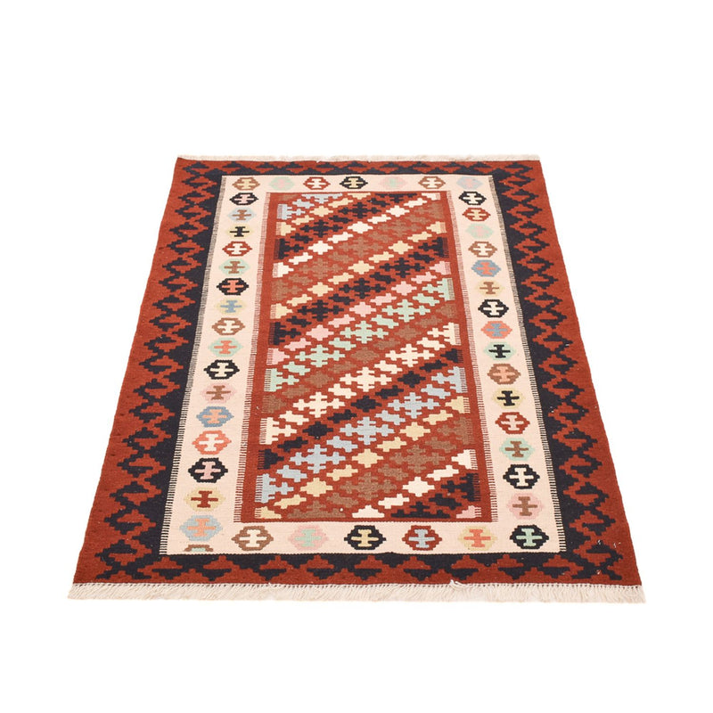 Kelim Fars Teppich 100x150cm - mehrfarbig