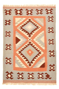 Kelim Fars Teppich 105x150cm - mehrfarbig – product image