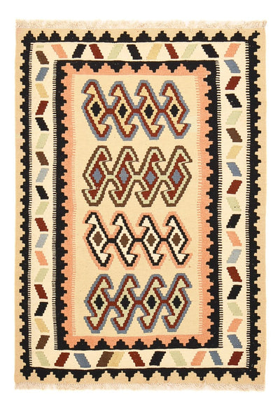 Kelim Fars Teppich 103x150cm - mehrfarbig