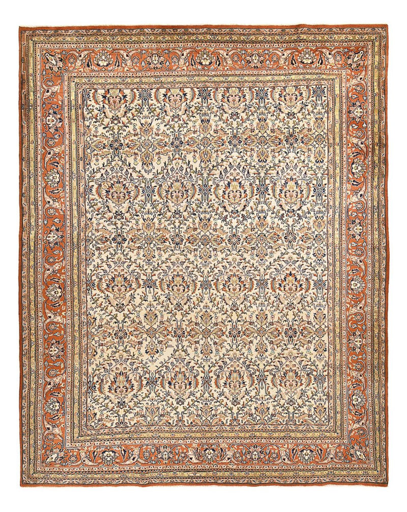 Sarough Teppich 252x317cm - Perserteppich - dunkelbeige