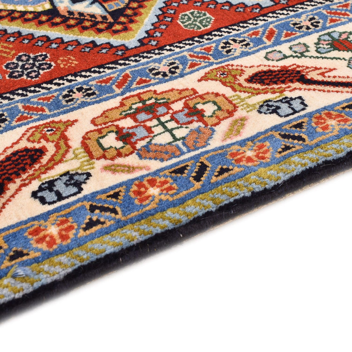 Kaschkuli Teppich 116x163cm - Perserteppich - mehrfarbig