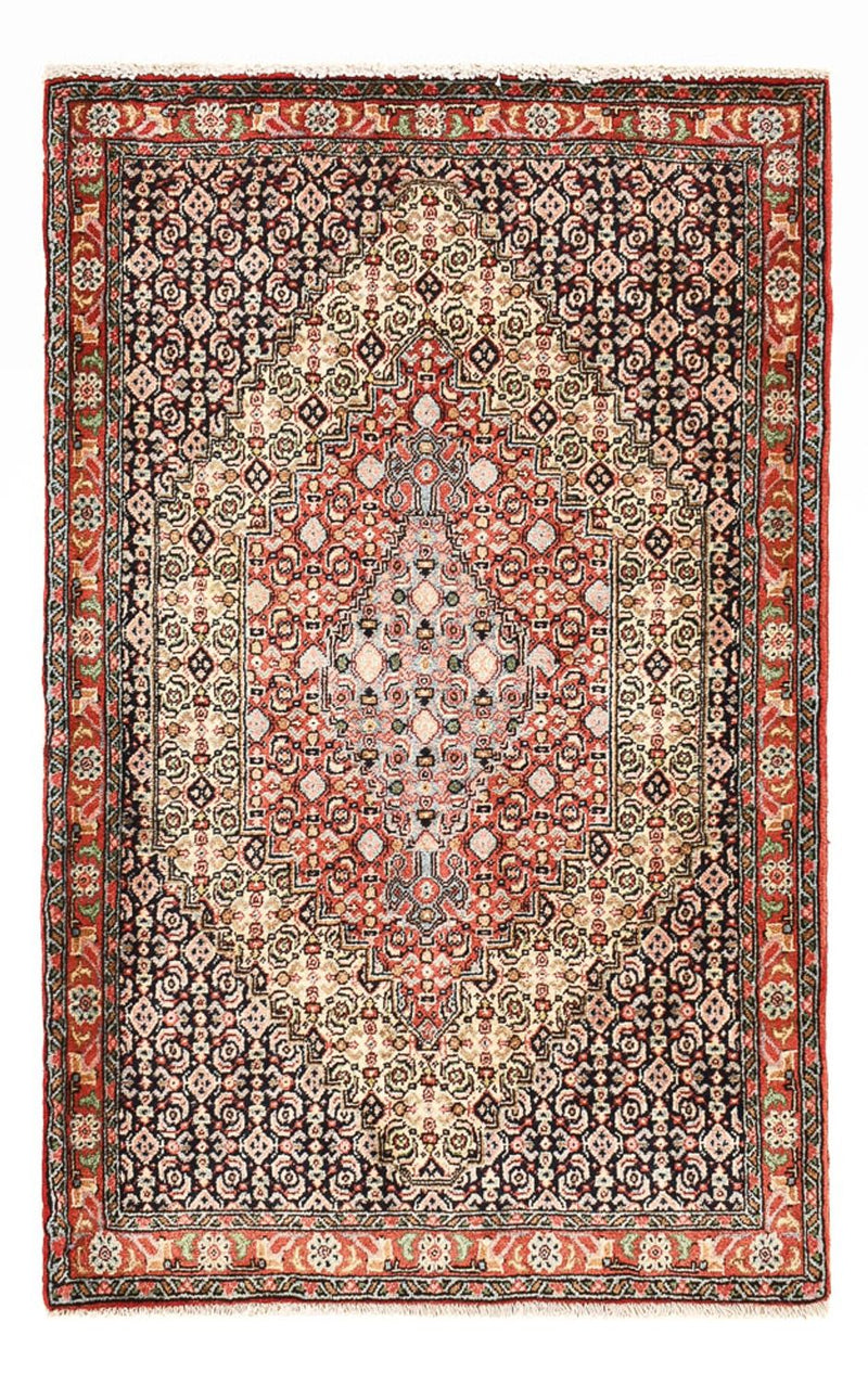Senneh Teppich 75x118cm - Perserteppich - hellrot