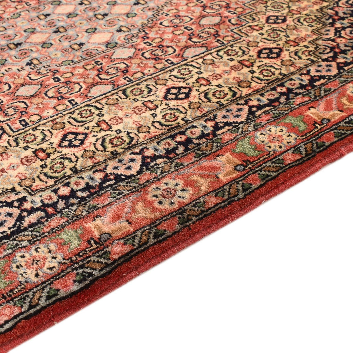 Senneh Teppich 75x118cm - Perserteppich - hellrot