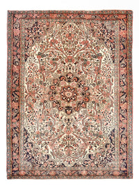 Hamadan Teppich 142x196cm - Perserteppich - mehrfarbig – product image