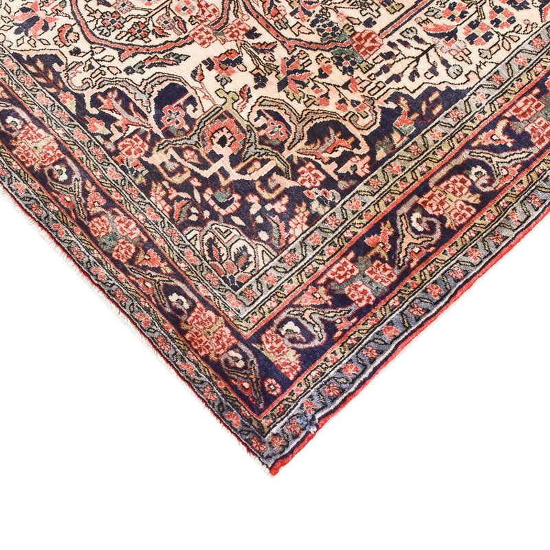 Hamadan Teppich 142x196cm - Perserteppich - mehrfarbig