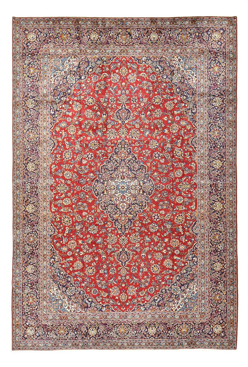 Keshan Teppich 301x455cm - Perserteppich - rot