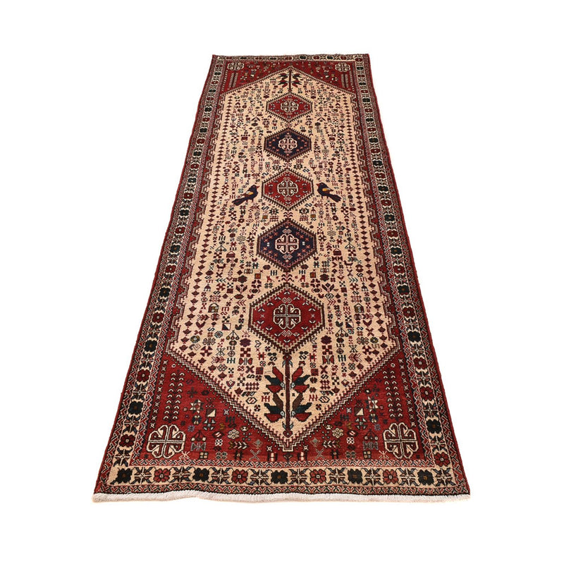 Abadeh Teppich 85x290cm - Perserteppich - creme