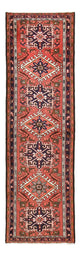 Qaraja Teppich 71x218cm - Perserteppich - rot
