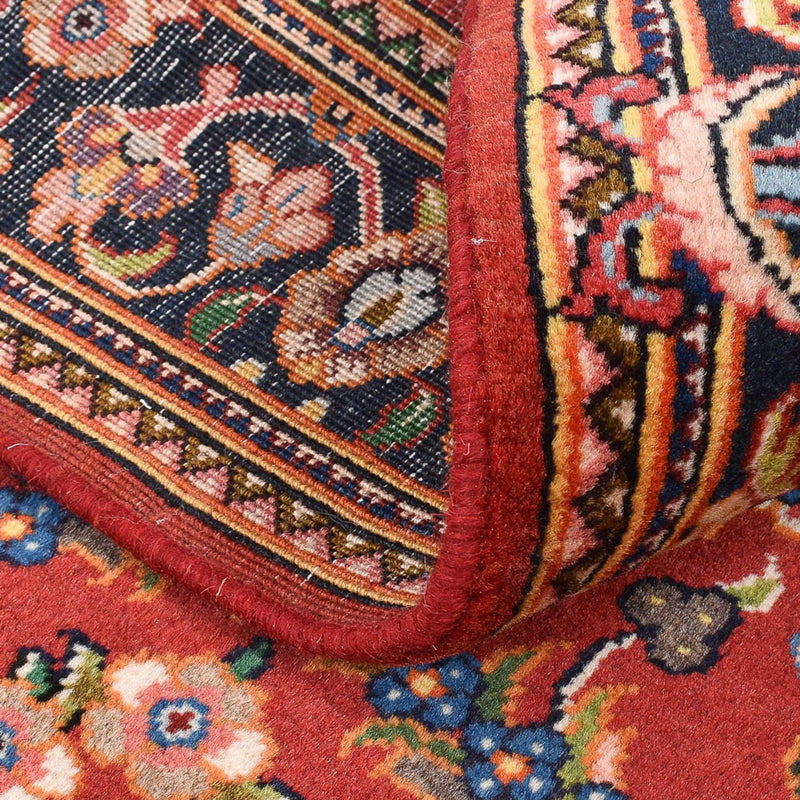 Keshan Teppich 102x146cm - Perserteppich - rot