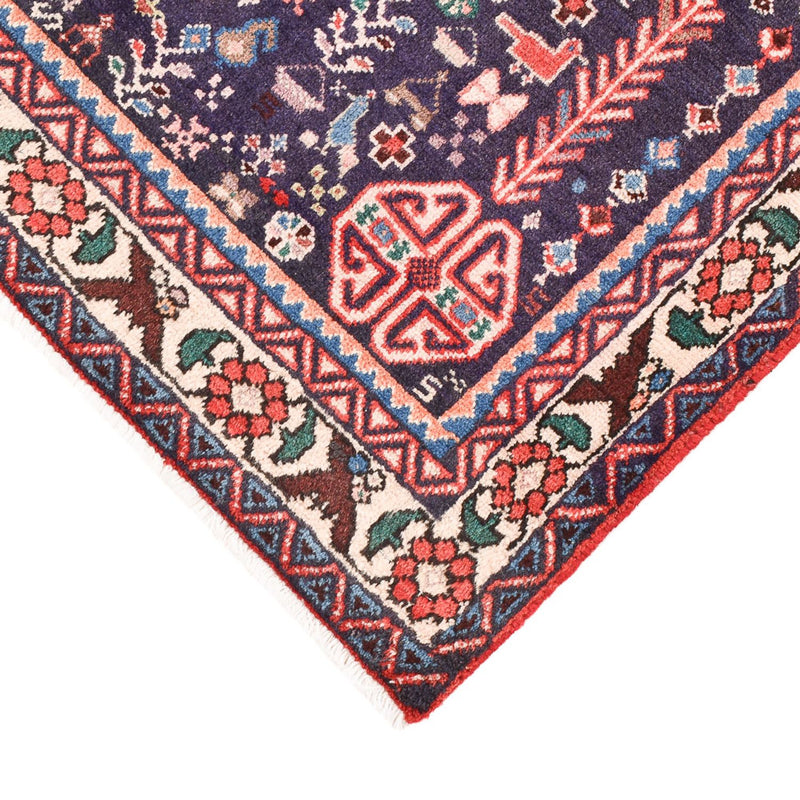 Hamadan Teppich 97x142cm - Perserteppich - rot