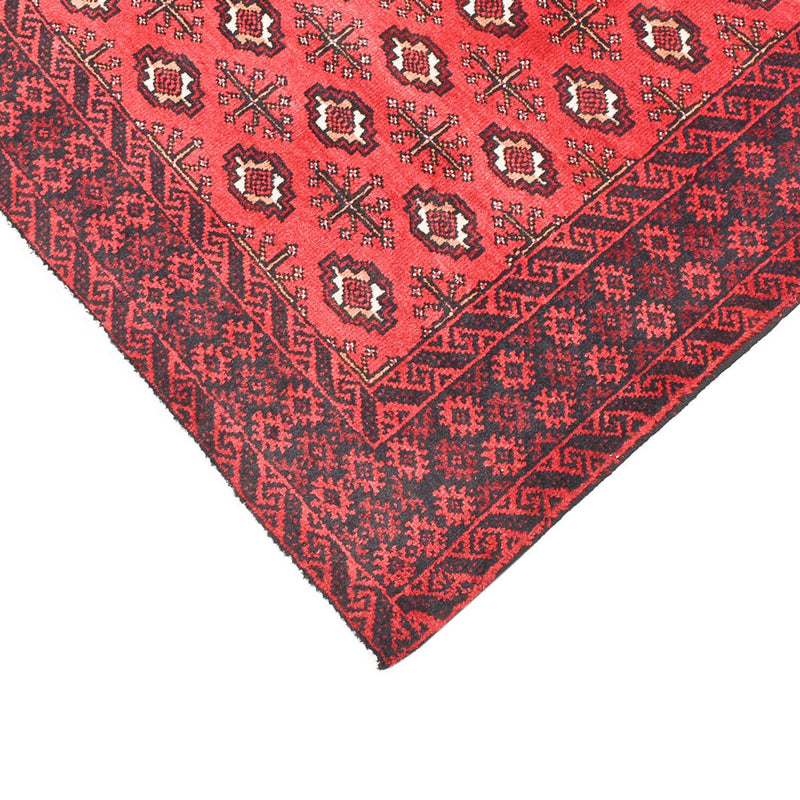 Hamadan Teppich 102x178cm - Perserteppich - rot