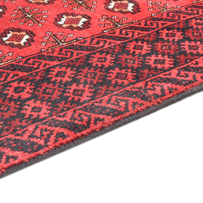 Hamadan Teppich 102x178cm - Perserteppich - rot