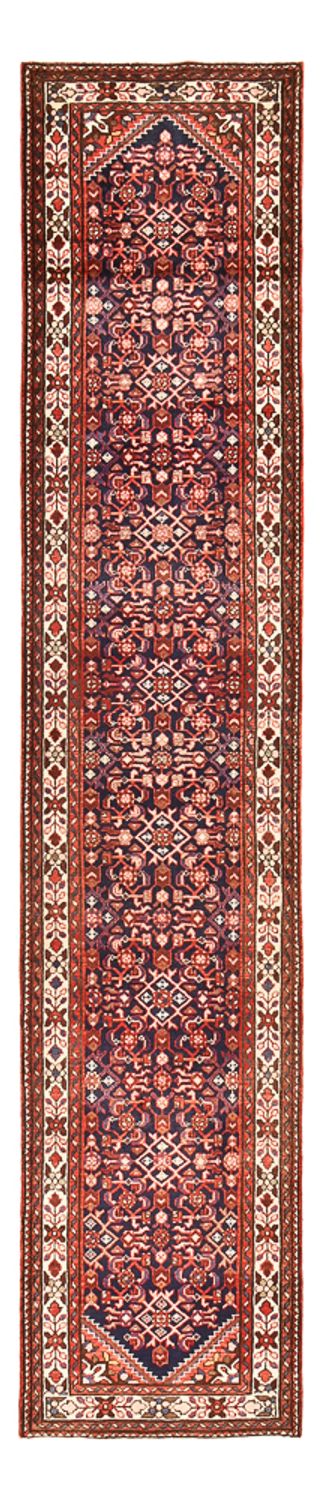Hamadan Teppich 88x419cm - Perserteppich - bordeauxrot