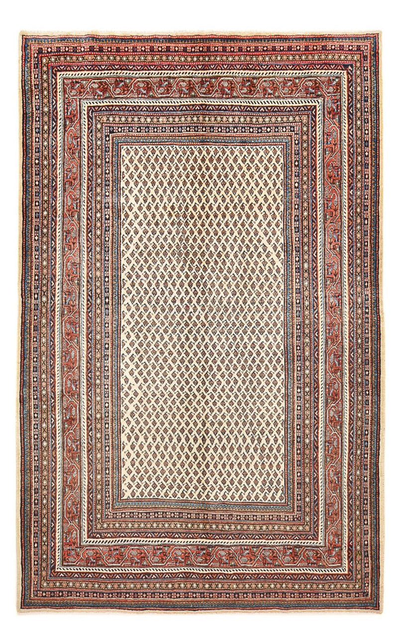 Sarough Teppich 211x330cm - Perserteppich - sand