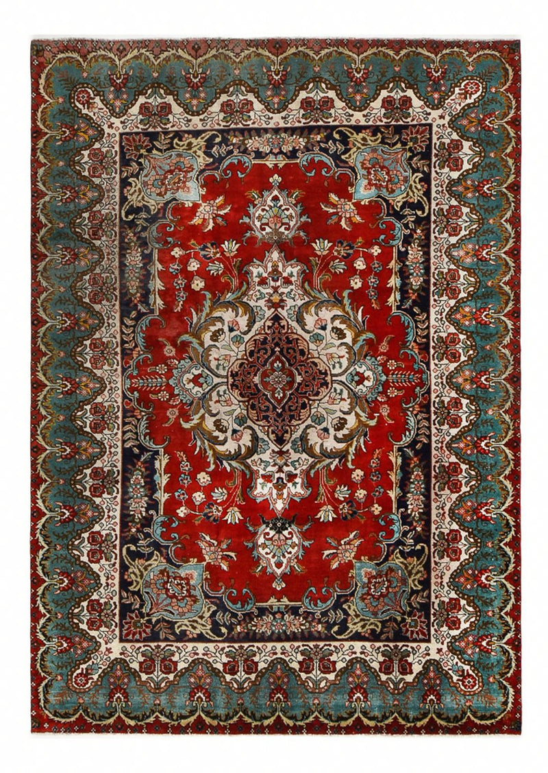 Täbriz Teppich 283x385cm - Perserteppich - rot