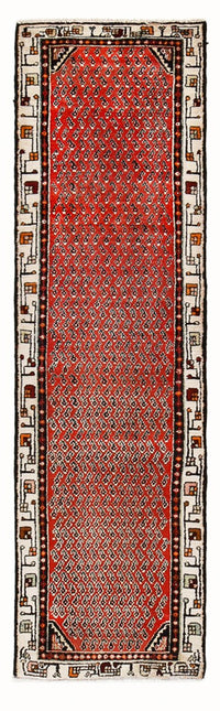 Hamadan Teppich 70x260cm - Perserteppich - rot – product image