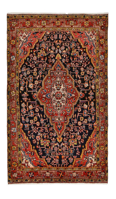 Mehraban Teppich 135x226cm - Perserteppich - dunkelblau