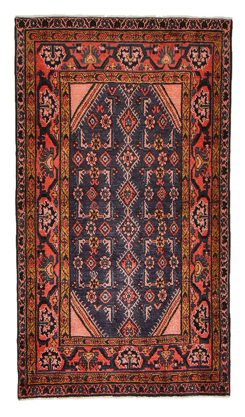 Hamadan Teppich 108x190cm - Perserteppich - mehrfarbig