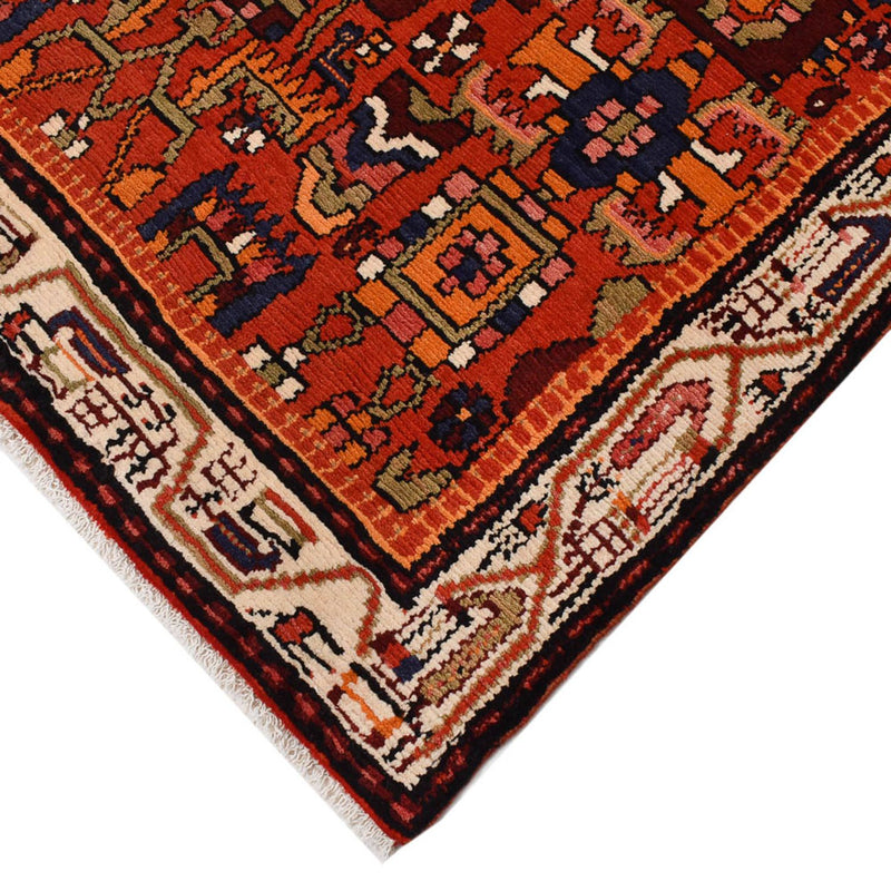 Nahavand Teppich 139x209cm - Perserteppich - mehrfarbig