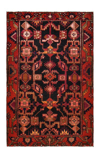 Hamadan Teppich 114x178cm - Perserteppich - dunkelblau – product image