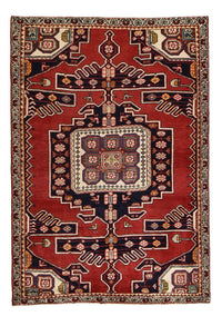 Mehraban Teppich 133x192cm - Perserteppich - rot – product image