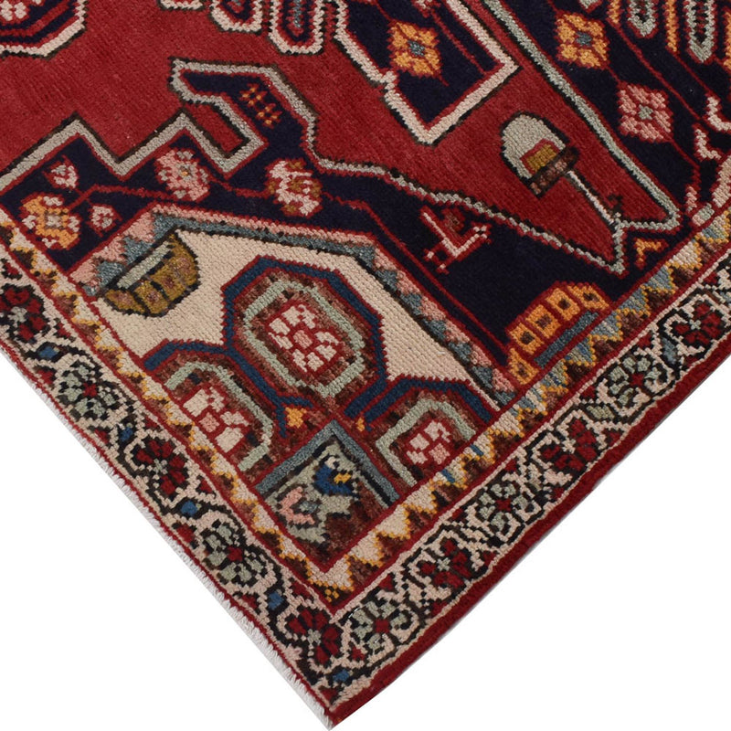 Mehraban Teppich 133x192cm - Perserteppich - rot