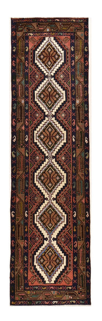 Hamadan Teppich 77x275cm - Perserteppich - rost – product image