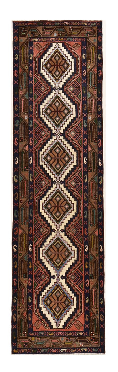 Hamadan Teppich 77x275cm - Perserteppich - rost