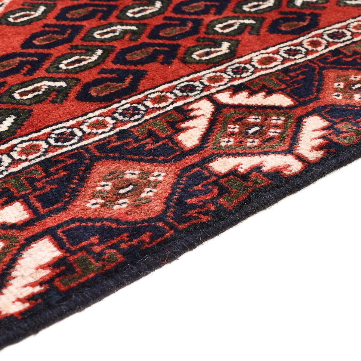 Sharbabak Teppich 126x174cm - Perserteppich - rost