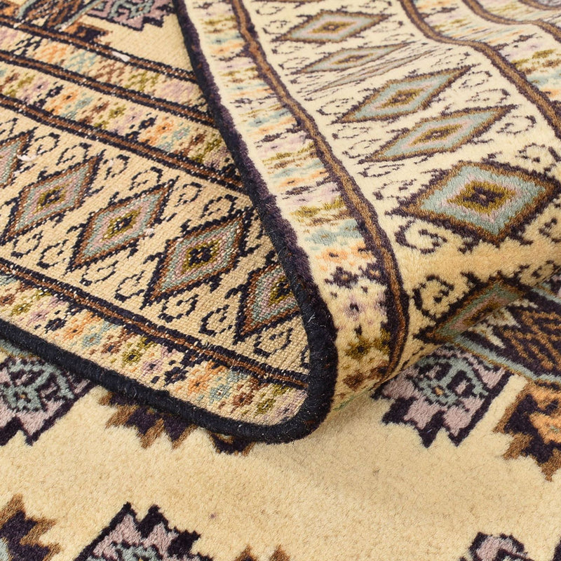 Turkaman Teppich 119x192cm - Orientteppich - sand