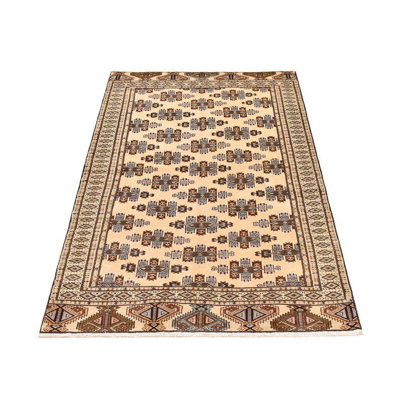 Turkaman Teppich 119x192cm - Orientteppich - sand