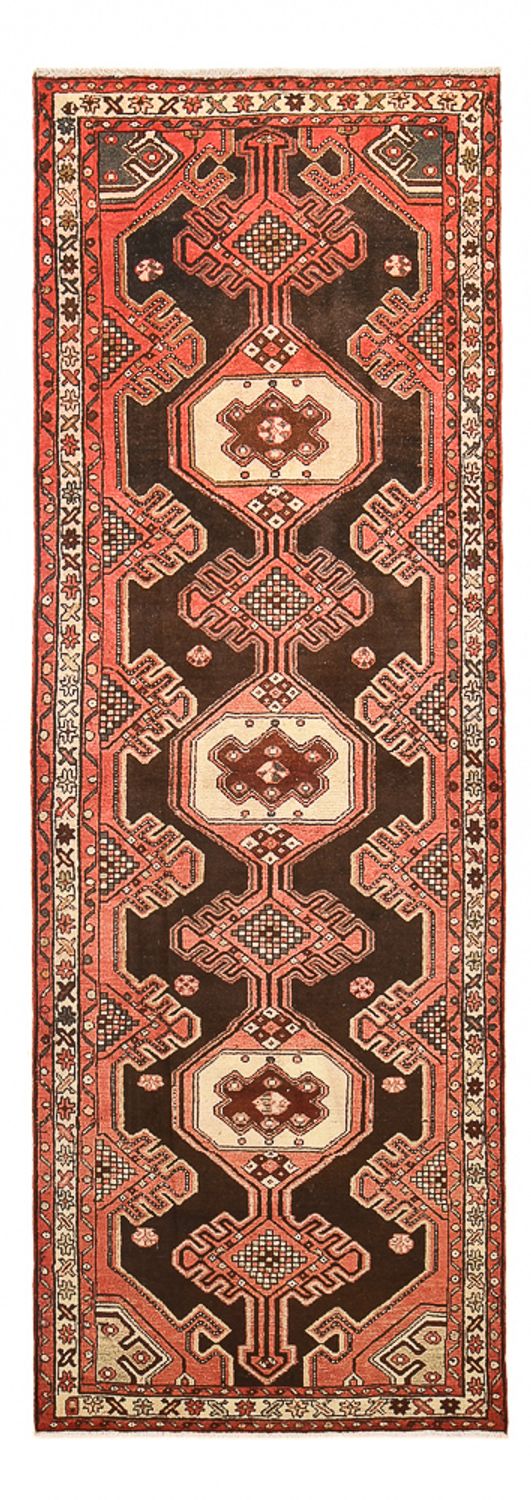 Hamadan Teppich 109x318cm - Perserteppich - terrakotta