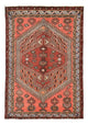 Bidjar - Zanjan Teppich 96x136cm - Perserteppich - hellrot