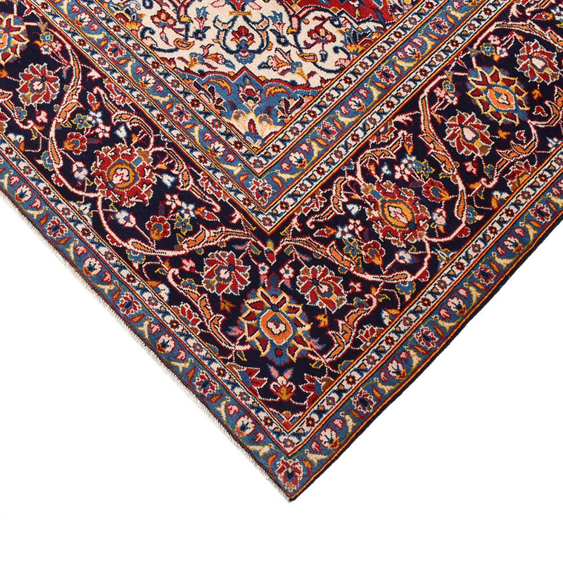 Keshan Teppich 292x381cm - Perserteppich - dunkelblau