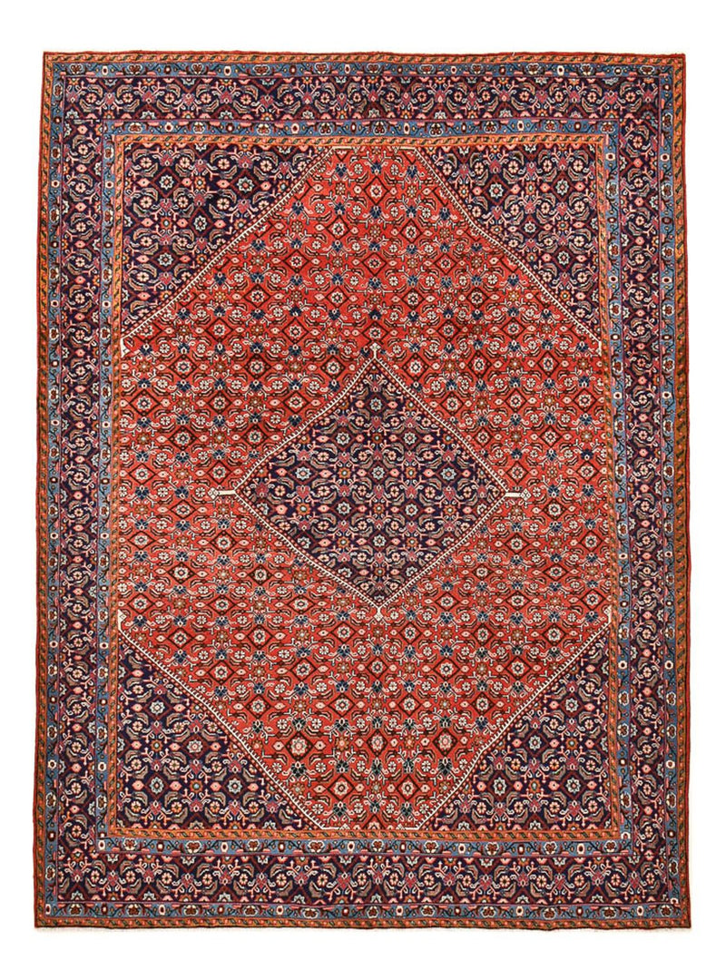 Keshan Teppich 283x385cm - Perserteppich - rot