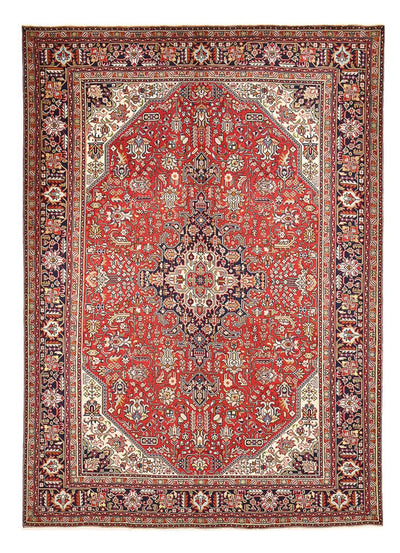 Täbriz Teppich 245x340cm - Perserteppich - rot